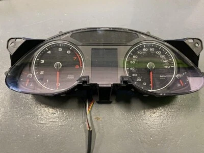 2013-2016 Audi A4 Multifunction Display Speedometer Cluster OPT 9Q7 OEM - Image 1 of 2