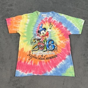 Mickey Mouse Tie Dye T Shirt Walt Disney World 2016 Youth Size S - Picture 1 of 7