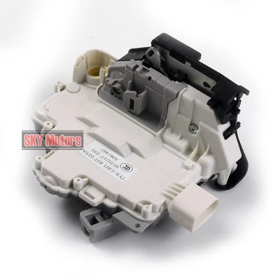 Actuador de mecanismo de cierre de cerradura de puerta delantera izquierda OEM para Audi A4 B8 Q7 Q5 VW Passat Foto 1 de 4