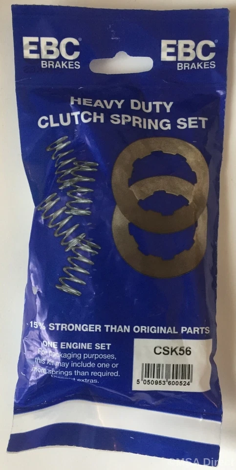 Juego de resortes de embrague de alta resistencia EBC se adapta a KAWASAKI ZX6R / ZX636 (1995 a 2004) Foto 1 de 1