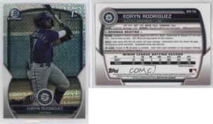 2023 Bowman Chrome Prospects Mega Box Mojo Refractor Edryn Rodriguez #BCP-185