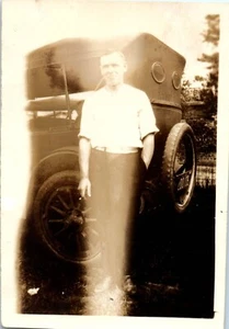 Beam Me Up Scotty Angels Spirit Paranormal Overexposed VTG Photo c.1930s - Picture 1 of 2