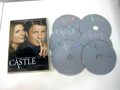 CASTLE DVD LA CUARTA TEMPORADA COMPLETA ( CONTIENE 6 DVD ) - Imagen 1 de 2
