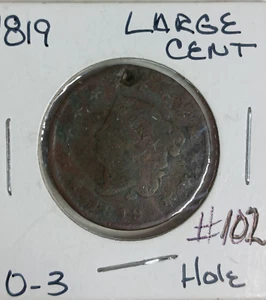 1819 Large Cent - Picture 1 of 2