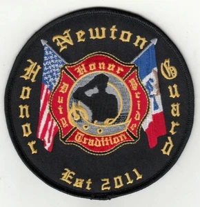 Iowa Fire Dept Newton Honor Guard Patch - Picture 1 of 1