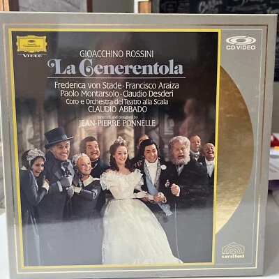 La Generentola  Gioacchino Rossini - LASERDISC still sealed - Bild 1 von 3