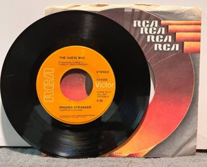 B66 The Guess Who: No Time/ Proper Stranger, 1969 RCA Victor Records 74-0300 -45 - Picture 1 of 2