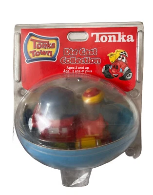 Tonka Town Lil Chuck Train Engine Easter Egg Die Cast Maisto Hasbro 2002 15312 Foto 1 de 4