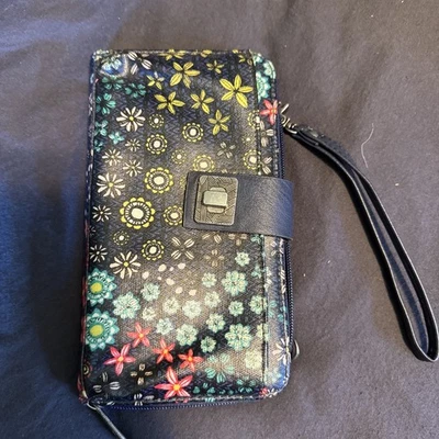 SakRoots cellphone Wallet Wristlet - Image 1 of 4