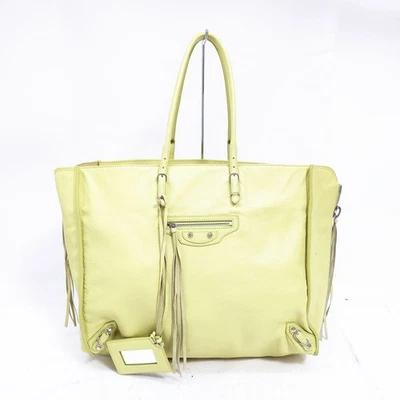 Bolso de Mano Balenciaga Damas Cuero Amarillo 3980359 SIN TARIFA Foto 1 de 4