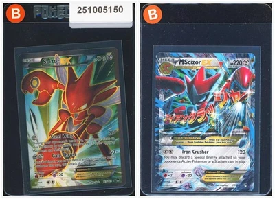 Pokemon Scizor EX & M Scizor EX Full Art & Ultra Rare Set Lots 2 BreakPoint ENG - Image 1 of 2