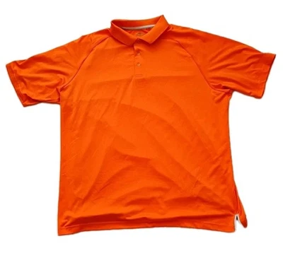 Camisa Polo Slazenger Golf Manga Corta Naranja Informal Para Hombre XXL 3 Botones Foto 1 de 4