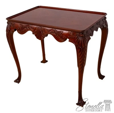 L68805: Mesa de té irlandesa de caoba georgiana KINDEL Winterthur Foto 1 de 4
