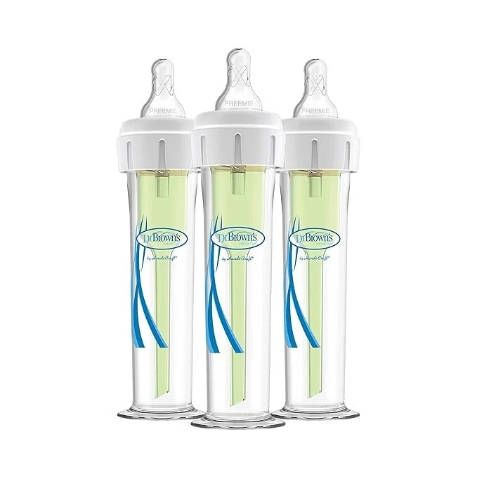 Dr. Brown's Accufeed Baby Bottle System With Preemie Nipple 60cc 3count