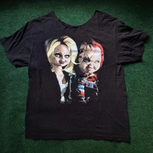 Bride Of Chucky Tiffany SHirt Mens XL CUT NECK Horror Movie Tee - Picture 1 of 7