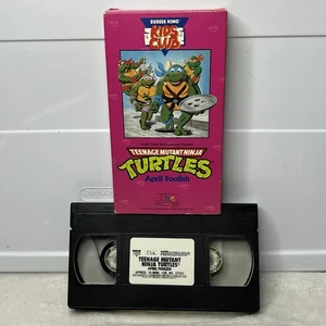 Teenage Mutant Ninja Turtles April Foolish VHS Video Tape Burger King Exclusive - Picture 1 of 6