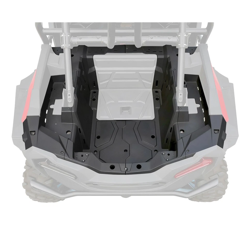 For Polaris RZR XP 1000 2014-2023  Left & Right Textured Rear Bed Box Section - Image 1 of 4