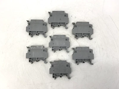Assorted Lot of 7 M4/8.S... ABB Entrelec Fuse Holding Terminal Block M4/8.S - Image 1 of 4