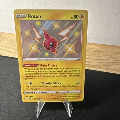 Rotom SV038/SV122 Shining Fates: Shiny Vault Holo Pokémon Baby Shiny - Image 1 of 2