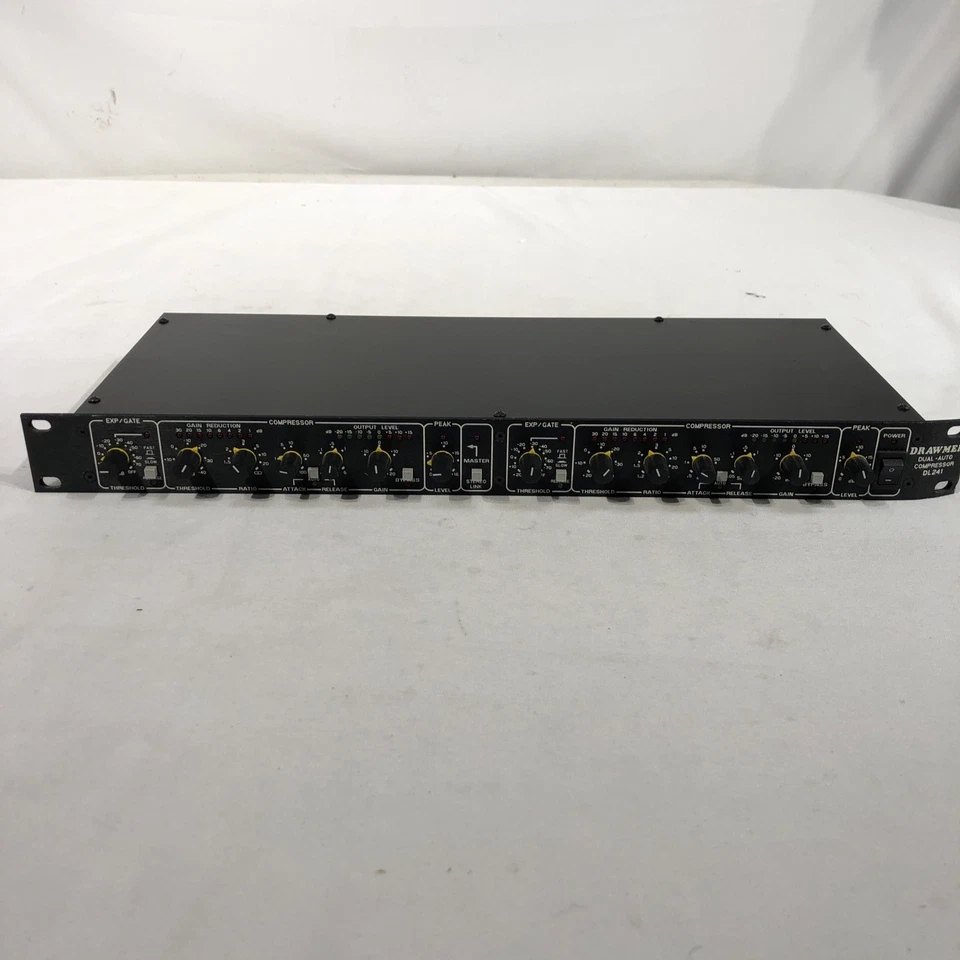 Drawmer DL-241 Dual-Auto Compressor/Limiter/Noise Gate - Image 1 of 4
