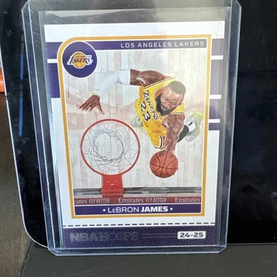 2024 - 25 Panini NBA Hoops LeBron James #18 - Image 1 of 2