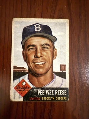 1953 Topps Pee Wee Reese #76 - Image 1 of 2