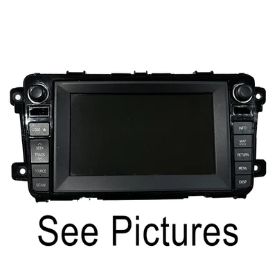 2011 2012 Mazda CX9 CX-9 CD Radio AM FM Navigation Receiver OEM TG18 66 DV0 - Image 1 of 4
