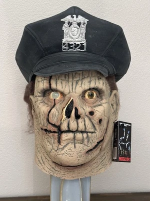 Halloween Maniac Cop 2 Cordell Latex Deluxe Mask Trick or Treat Studios - Image 1 of 4