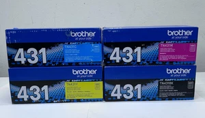 Brother TN-431 Standard-Yield Toner - Pack of 4 (Black/Cyan/Magenta/Yellow) - Picture 1 of 4