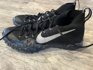 Nike Alpha Sensory Turf Flyknit Shoes Mens Size 11 854312-001 NWOT Black Sneaker - Picture 1 of 10