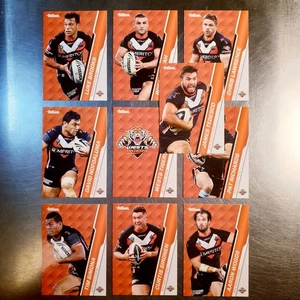 2015 NRL Traders Base Team Set (10 Cards) Wests Tigers - Picture 1 of 4