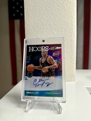 2020 Charles Barkley Panini Hoops Ink Auto - Image 1 of 2