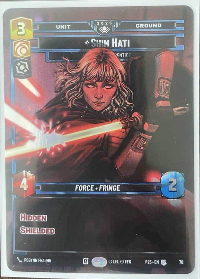 Star Wars Unlimited Shin Hati ~ Galactic Championship Exclusive 2025 - Image 1 of 1
