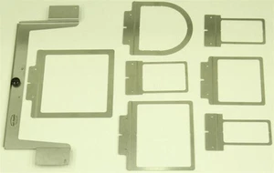 Fast Frames X-Change 7 in 1 Embroidery Hoops - Brother PR600 PR620 PR650 PR1000 - Picture 1 of 1