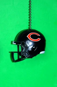 CHICAGO BEARS HELMET  CEILING FAN PULL CHAIN - Picture 1 of 4