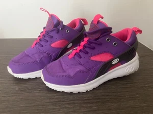Heelys roller shoes Girls Youth size 1 usa 13 uk as new pink purple - Picture 1 of 7