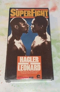 The SuperFight: Hagler VS Leonard Collectors Edition VHS RE-SEALED - Picture 1 of 2