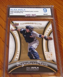 ALEX AVILA Rookie---2009 UPPER Deck STARS---MINT 9***TIGERS**Mad DOG - Picture 1 of 1