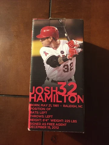 MLB Angels Josh Hamilton #32 BobbleHead - Los Angeles Angels Cox Cable Promo Sp1 Cover