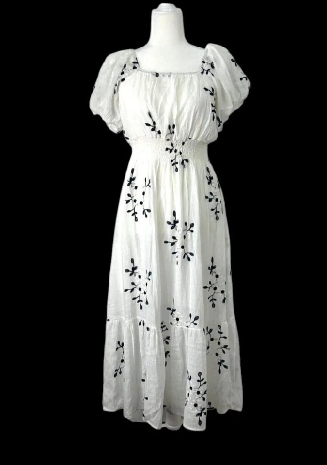 Kindred Anthropologie Women's Zebra Print Long Dress 100 Rayon #166636 Size-XL