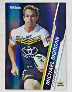 2015 NRL Traders Parallel Card P31 Michael Morgan North Queensland Cowboys - Picture 1 of 2