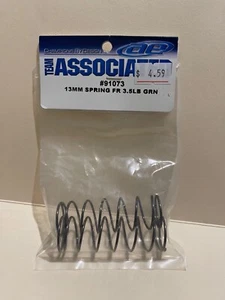 Team Associated 91073 Springs Front 13mm 3.5 lb Green - Picture 1 of 2