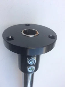Go Kart Steering Wheel Boss Black Flat Anodised - BEST VALUE & QUALITY - Picture 1 of 6