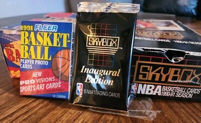 Lot of 29 Unopened Old Vintage NBA Basketball Cards in Sealed Packs NEW MJ PULLS - Image 1 of 4