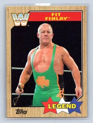 2017 Topps WWE #77 Fit Finlay - Image 1 of 2