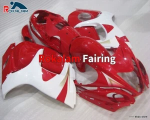 Kit de carenado ABS rojo blanco para Suzuki GSX-R1300 Hayabusa 2008 2011 2016 GSXR 1300 rojo blanco - Imagen 1 de 1