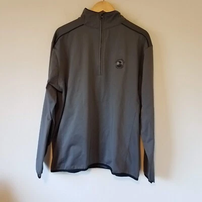 Chaqueta de plumón recto Guijarro Playa Campo de golf Media cremallera Para hombre Grande L Poliéster Foto 1 de 4