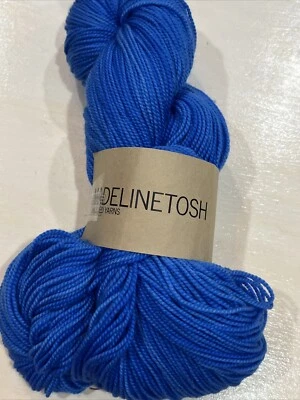NWT MADELINETOSH 395 Yards 100% Merino Wool Methanol Blue ??? *** - Image 1 of 4