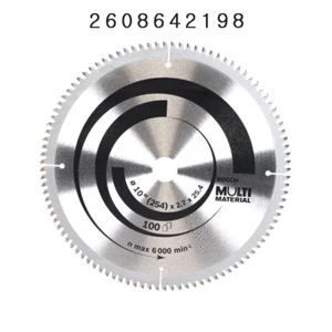 Bosch Circular Saw Blade Ø254mm(10") 100T 2608642198 Multi Material - Picture 1 of 1