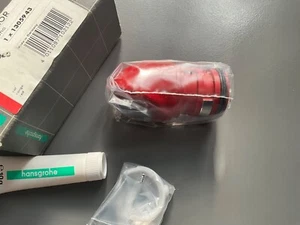 Hansgrohe Axor Uno Drehauslauf für Waschtisch Armatur in ROT , 80 -90 er Jahre - Bild 1 von 3